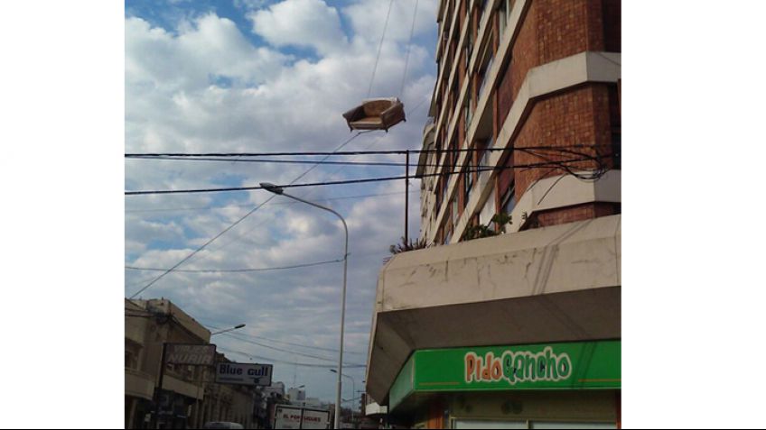 El sillón volador