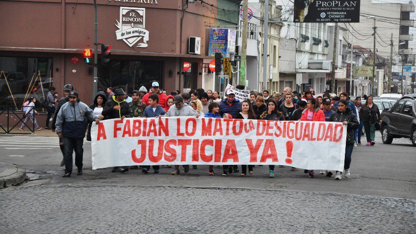 "A Fabián lo mató la desigualdad"