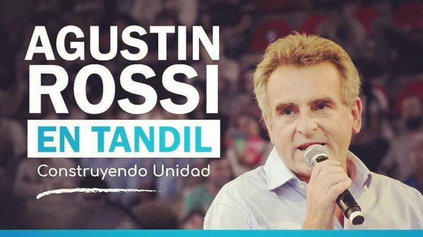 Agustín Rossi estará en Tandil el próximo lunes