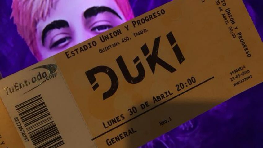 Ganadores de entradas para ver a Duki