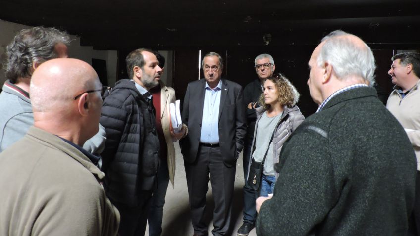 Municipio y Unicen solicitaron a Cultura de la Nación avanzar en el proyecto del Teatro Cervantes