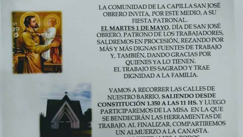 CTEP y CCC acompañarán la Procesión del 1 de Mayo