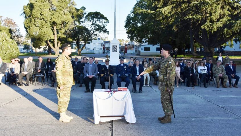Ceremonia de puesta en posesión en el cargo del 2do. Comandante de la 1ra Brigada Blindada