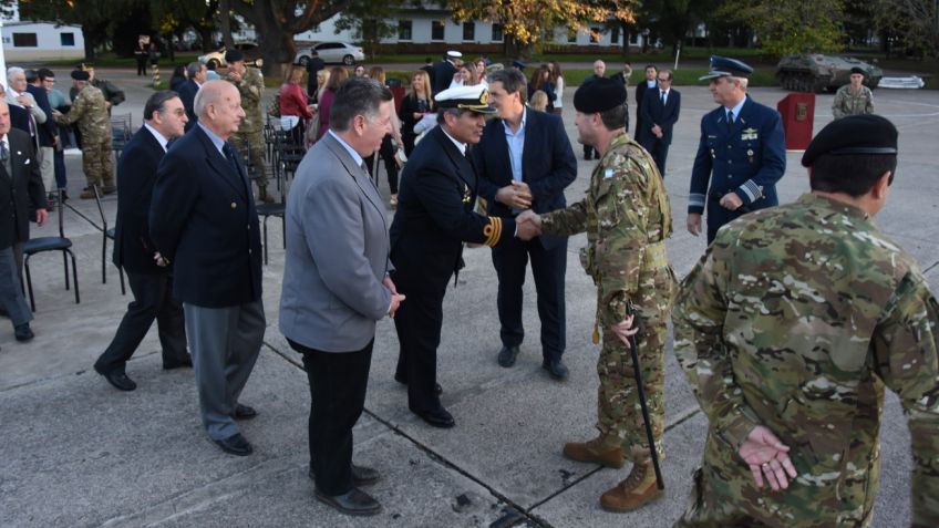Ceremonia de puesta en posesión en el cargo del 2do. Comandante de la 1ra Brigada Blindada