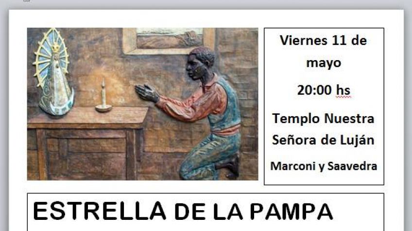 Se presenta en Tandil "Estrella de La Pampa"