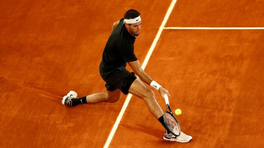 Del Potro comenzó con un triunfo su camino en Madrid