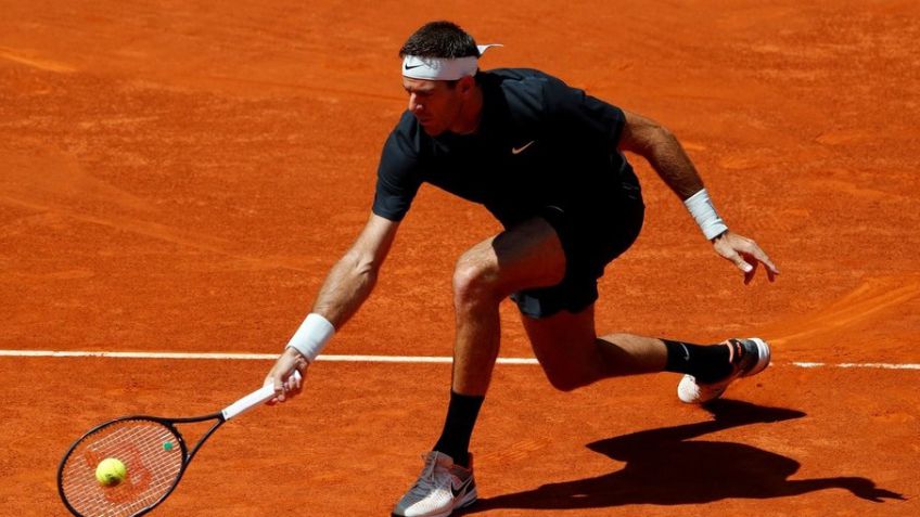Sorprendente y rápida despedida de Del Potro en Madrid