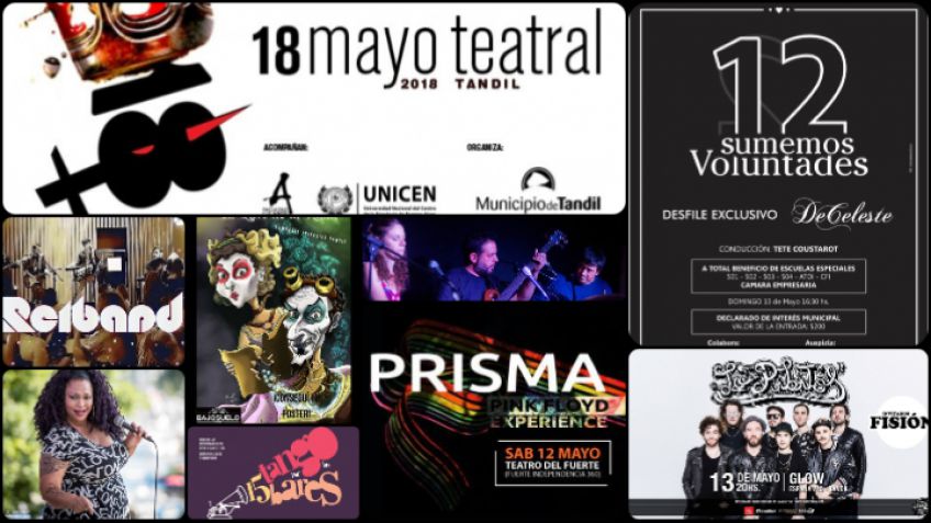 Increíble cantidad de shows para el fin de semana