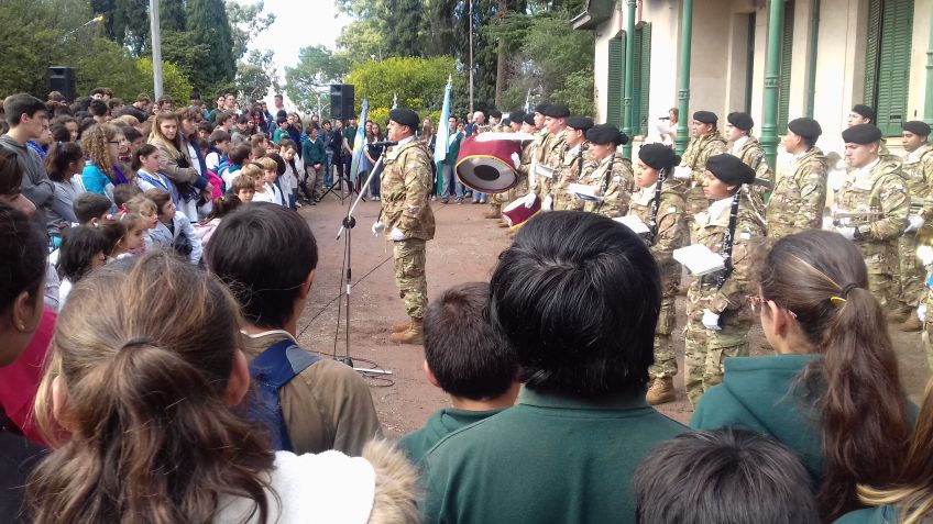 Se realizó el acto central por el Día del Himno Nacional Argentino