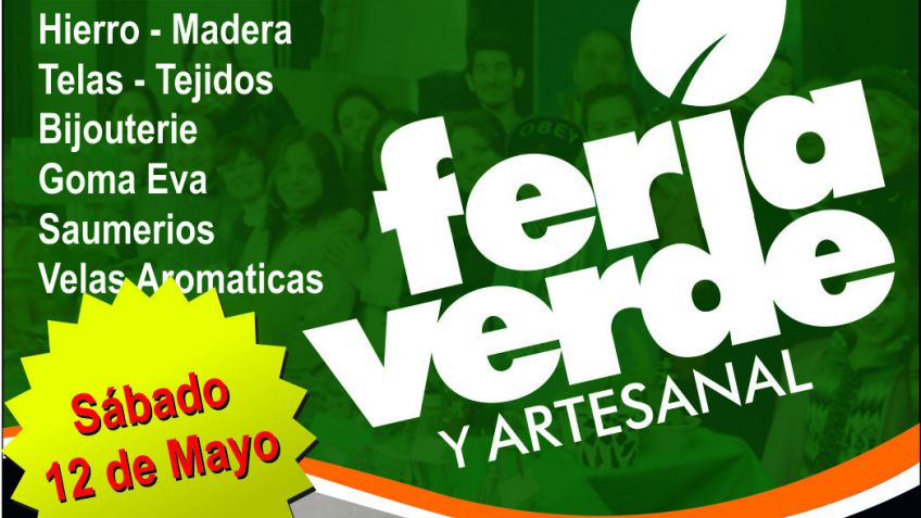 Nueva edición de la Feria Verde y Artesanal en la Universidad Barrial