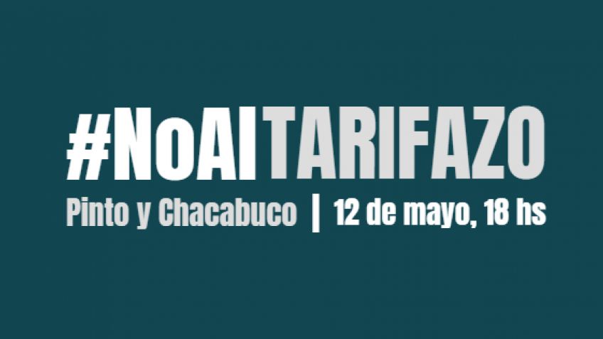 Convocan a nueva marcha contra el tarifazo