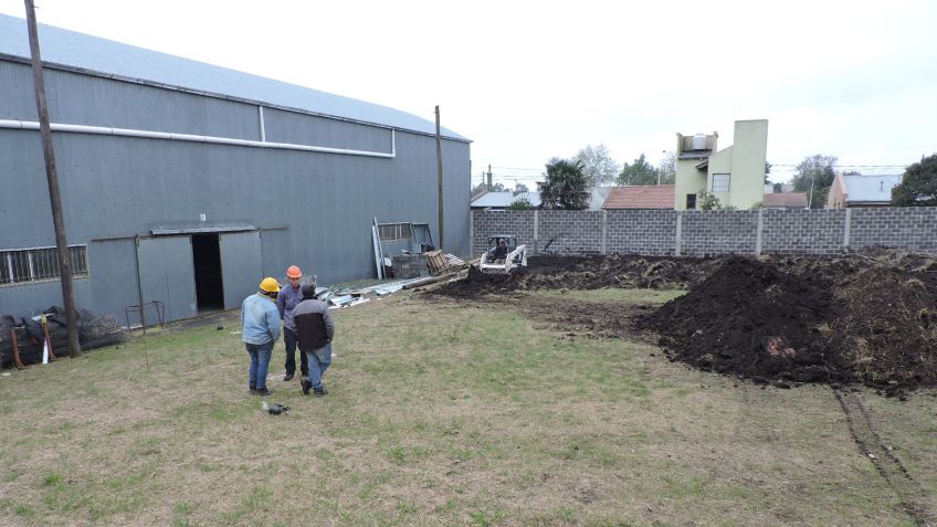 Comenzó la construcción del complejo de piletas climatizadas en el CEF 42