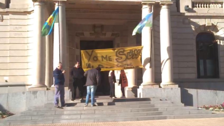Inspectores de tránsito volvieron a manifestarse y mantienen el paro