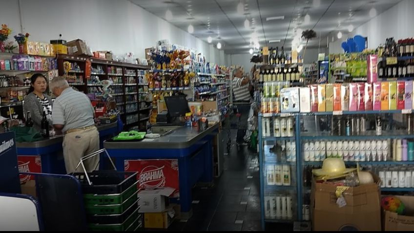 Supermercado Asia también fue blanco de la delincuencia