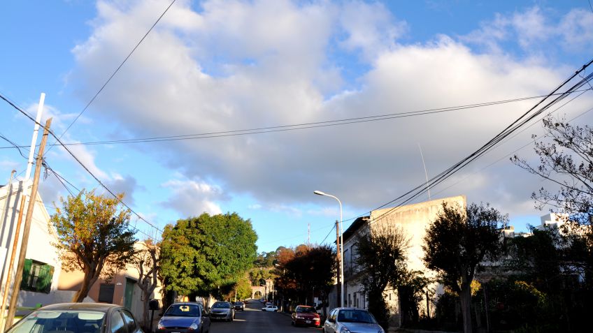 Sábado algo nublado para Tandil