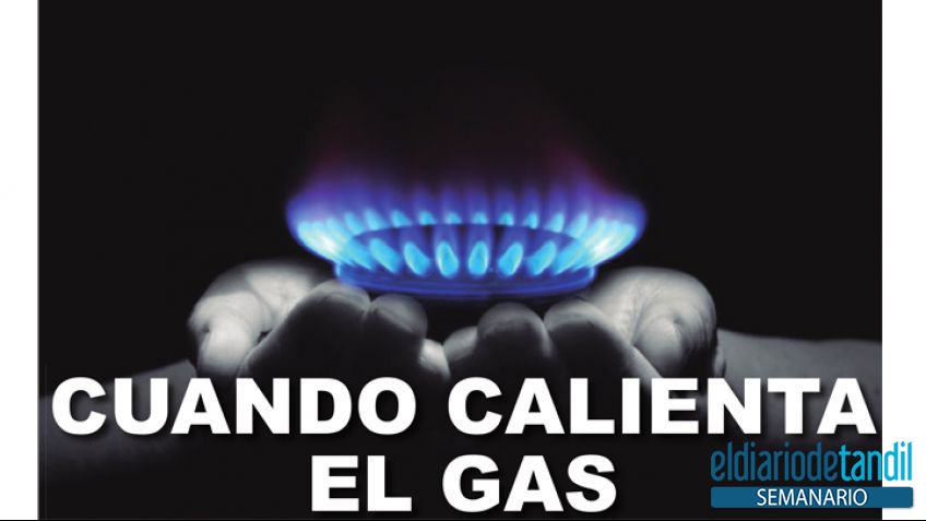Cuando calienta el gas