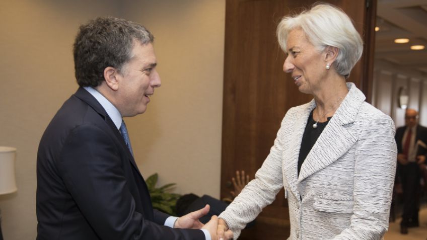 Lagarde informó al Directorio del FMI sobre el pedido de ayuda de Argentina