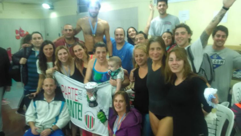 Natación: Unión terminó segundo en un torneo master
