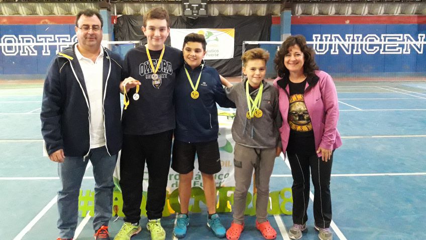 Amplia concurrencia en la 1ra. fecha Provincial de Bádminton
