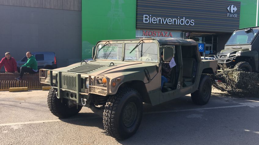 El Ejército realizó una muestra estática de su material