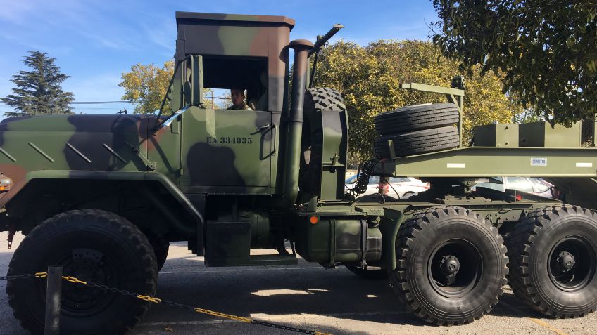 El Ejército realizó una muestra estática de su material