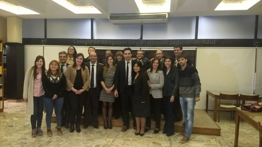 Argeri se prepara para asumir en el Colegio de Abogados 