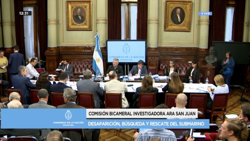 Retoma sus actividades la Bicameral por la desaparición del ARA San Juan