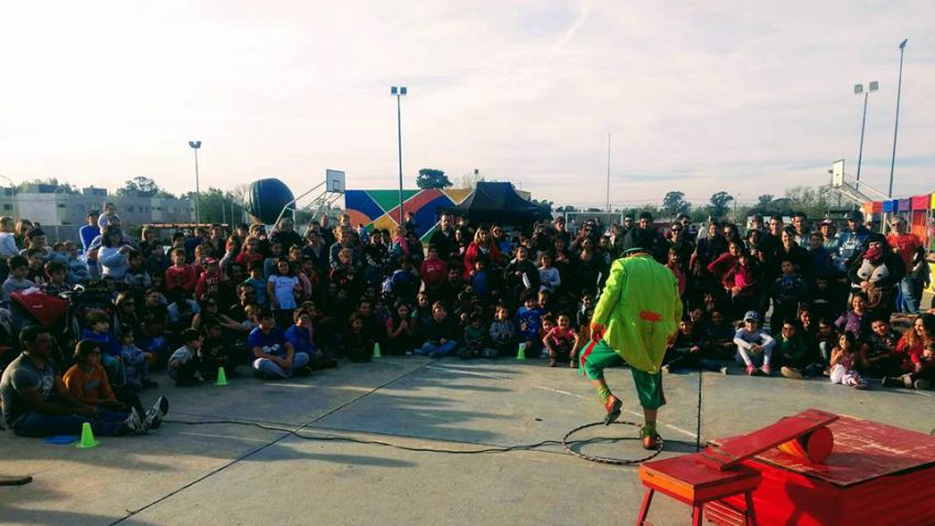 Con una gran participación de niños se desarrolló La Kermesse de Zamba en Tandil