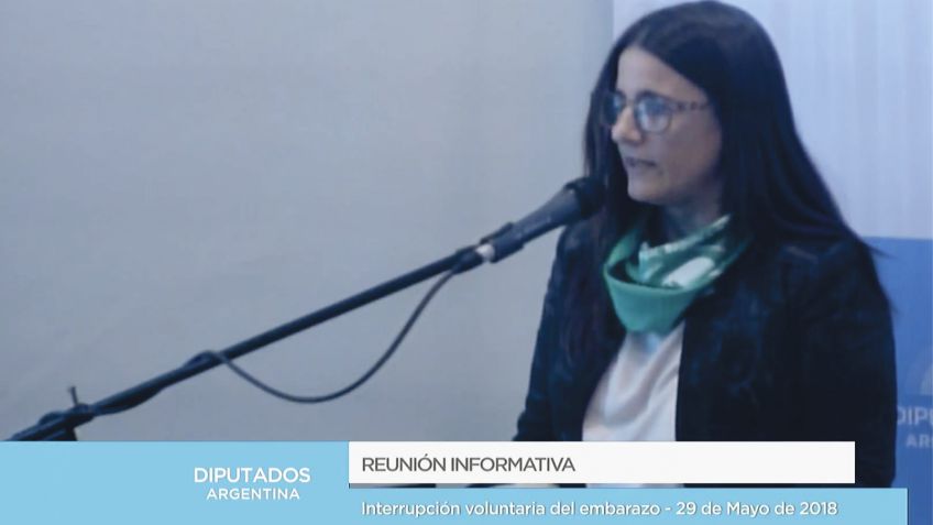 La Decana de la Facultad de Derecho de la Unicen, en la Cámara de Diputados