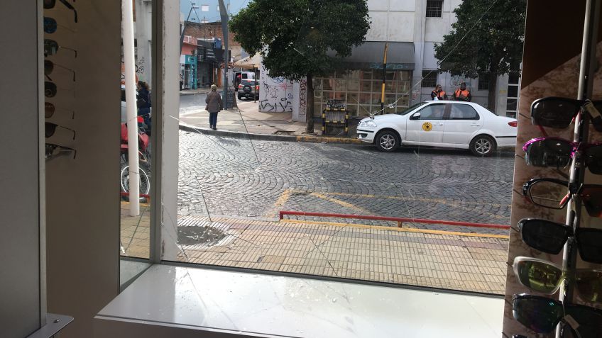 Fue identificado el autor del robo a la óptica