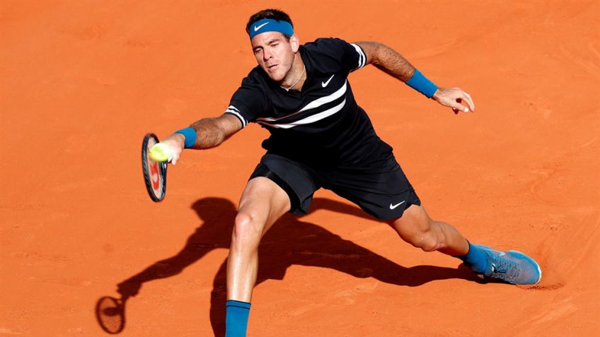 Del Potro se metió en la tercera ronda de Roland Garros