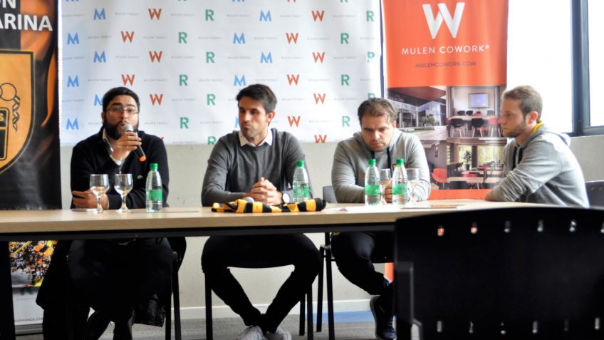 Santamarina presentó al nuevo técnico, Guillermo Pereyra y su equipo de trabajo  
