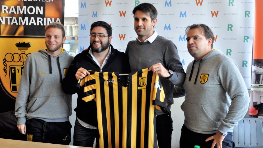 Santamarina presentó al nuevo técnico, Guillermo Pereyra y su equipo de trabajo  