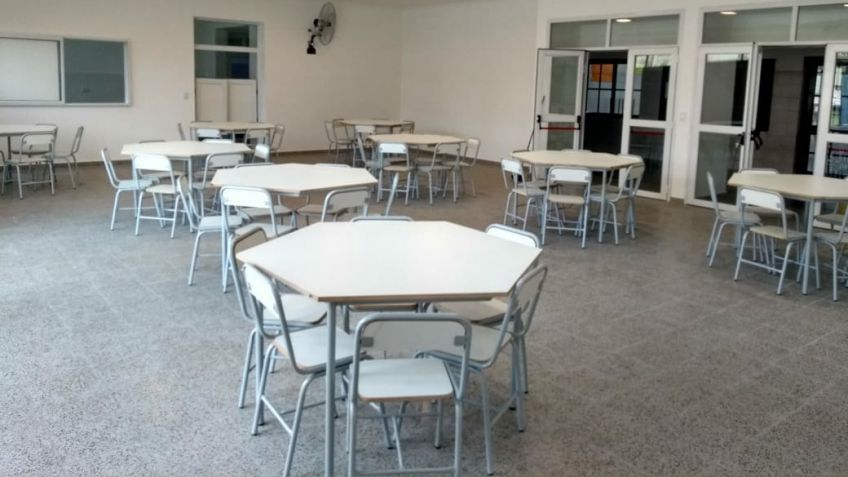 El nuevo mobiliario, adquirido a través del Fondo Educativo