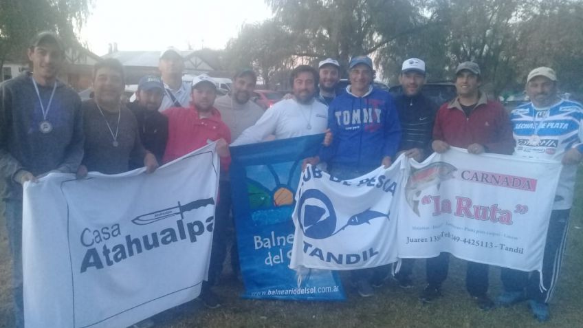 Tandil sigue haciendo historia en los provinciales de pesca