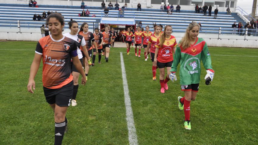 Se jugo la sexta fecha del torneo femenino de fútbol organizado por la L.T.F