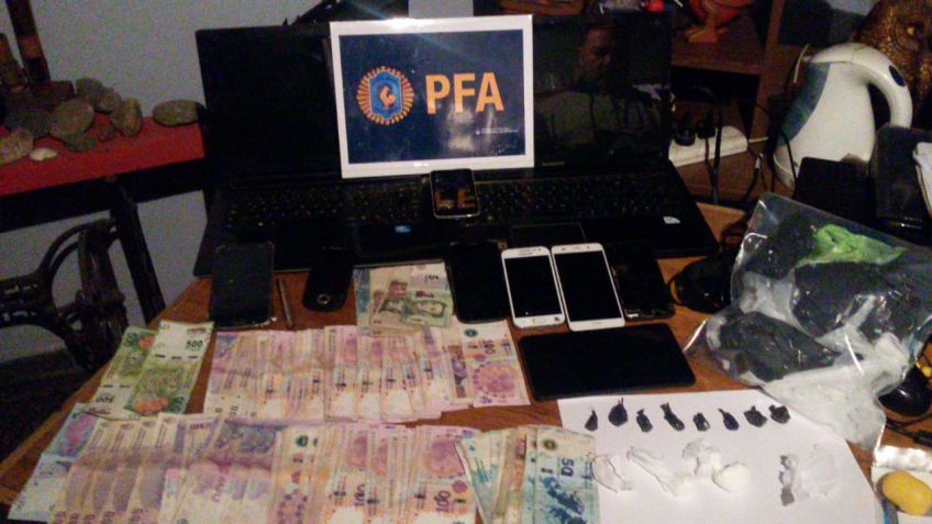 Cayó red narco con cocaína y marihuana