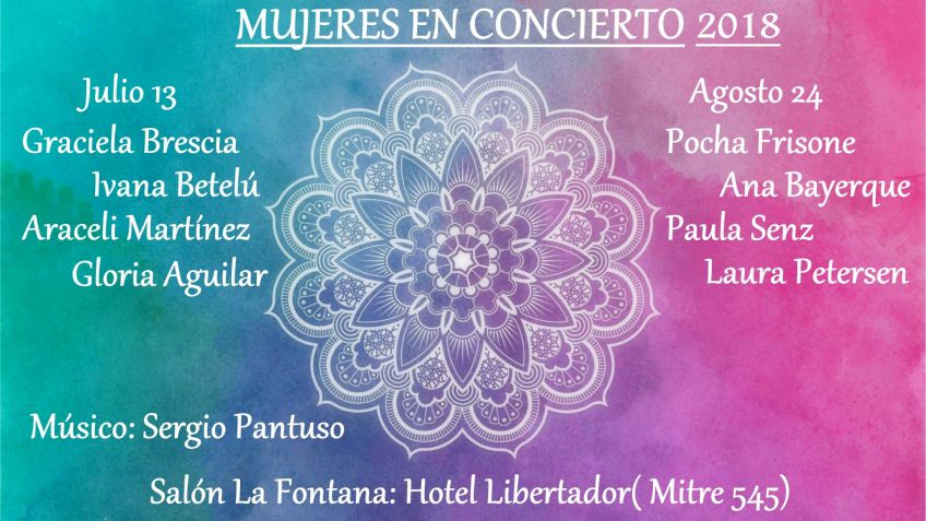 Se acerca Mujeres en Concierto