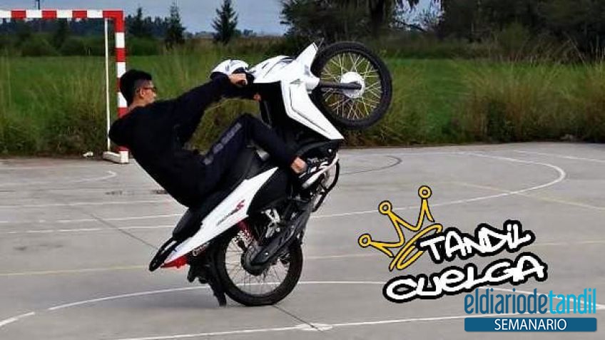 Colgados de las motos