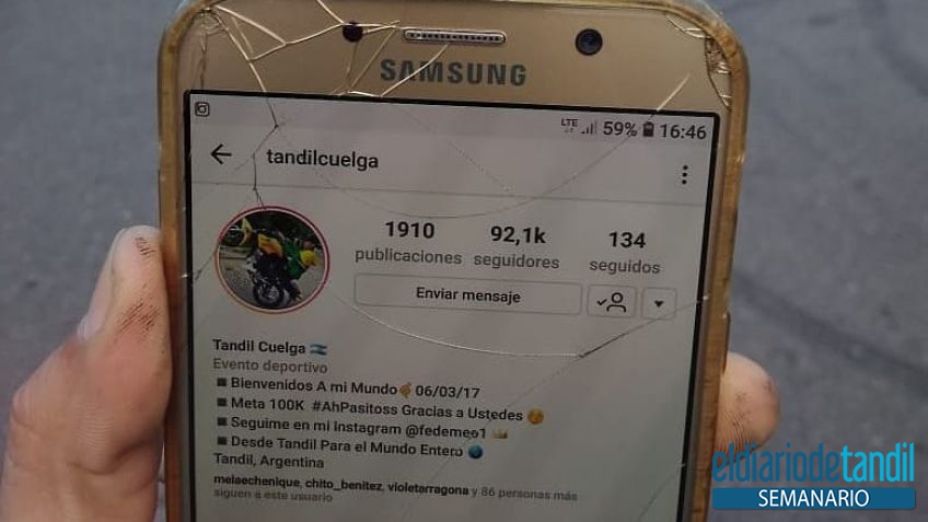 Colgados de las motos