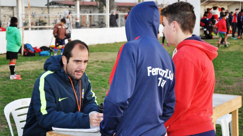 Boca probó a más de 350 chicos en la cancha de Ferro