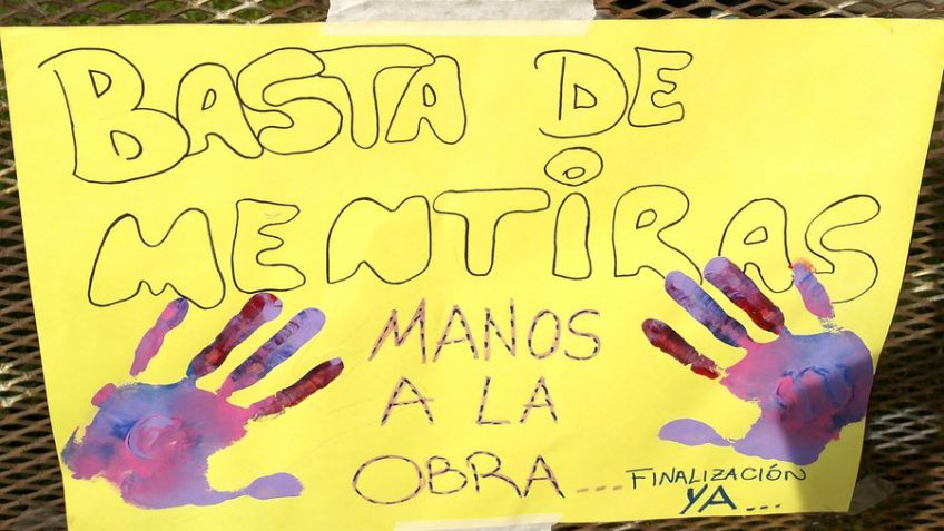 Alumnos de Polivalente volvieron a pedir por la finalización de la obra