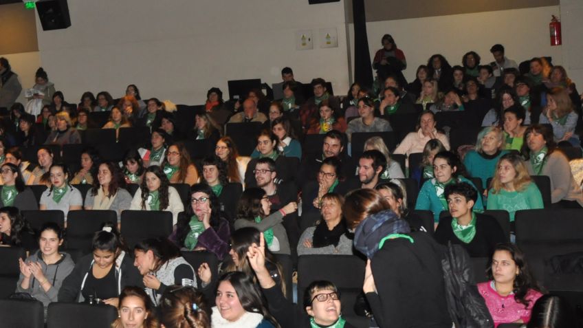 Pañuelos verdes en el cine y el Campus