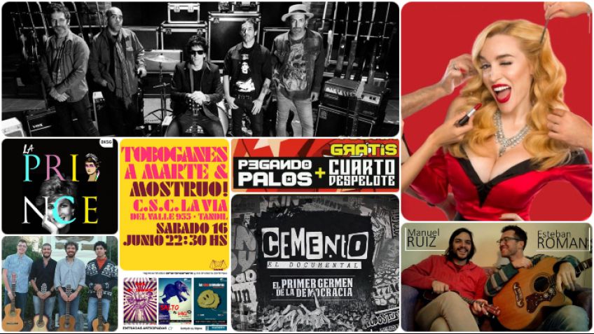 Muchísimos espectáculos en el fin de semana tandilense