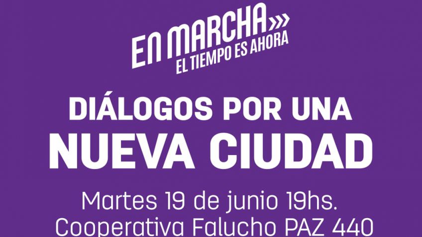 Se lanza "En Marcha: diálogos por una nueva ciudad"