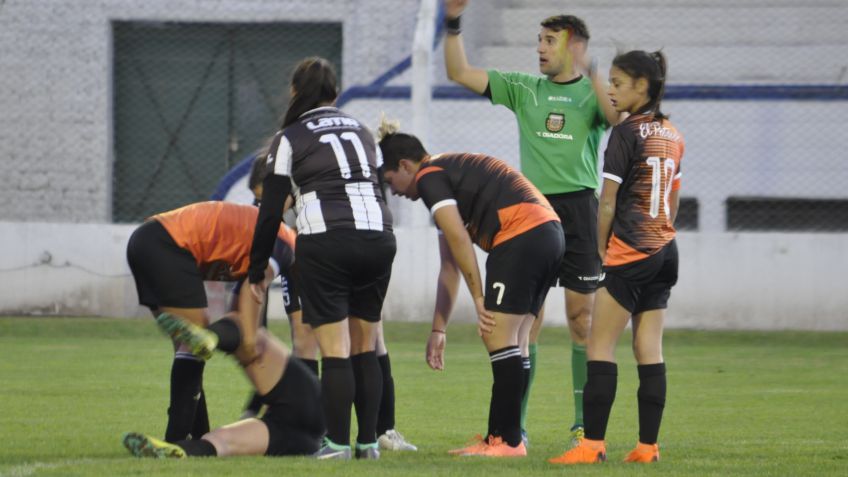 Un sábado solo con fútbol femenino, fue postergado todo lo referido a la URD