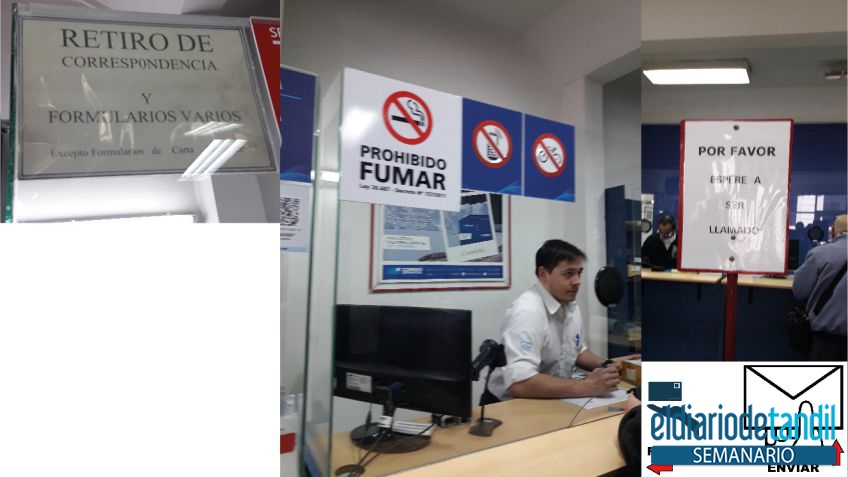 Correo: dos colas inespecíficas, cartelería antigua, profusa y confusa. ¿Qué tal 2 iconos para enviar y recibir? Solo eso. ¡El Correo no es un velódromo!