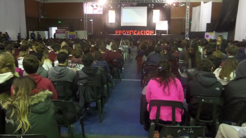 800 chicos en la primera Experiencia Provocación en Tandil
