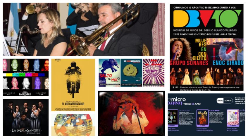 La agenda cultural del fin de semana