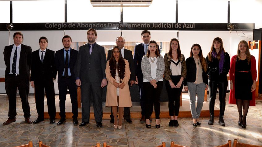 Bienvenida y jura de nuevos matriculados